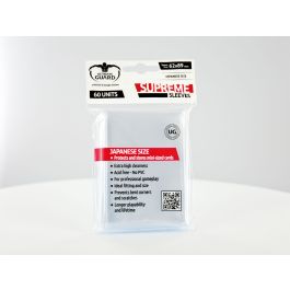 UG Supreme Sleeves Japanische Größe Transparent (60 St.)