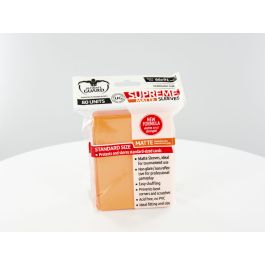 UG Supreme Sleeves Standardgröße Matt Orange (80 St.)