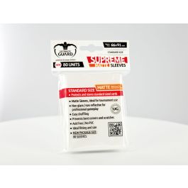 UG Supreme Sleeves Standardgröße Matt Weiß (80 St.)