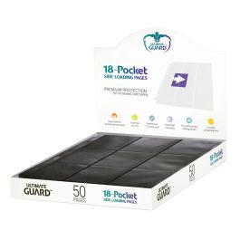 Ultimate Guard 18-Pocket Pages Side-Loading Schwarz (50)