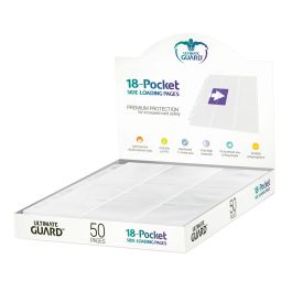 Ultimate Guard 18-Pocket Pages Side-Loading Weiß (50)