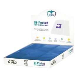 Ultimate Guard 18-Pocket Pages Side-Loading Blau (50)