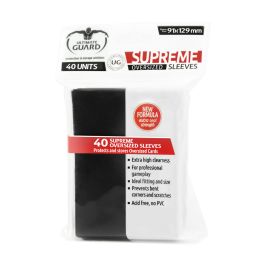 Ultimate Guard Supreme Sleeves Oversized Schwarz (40 St.)