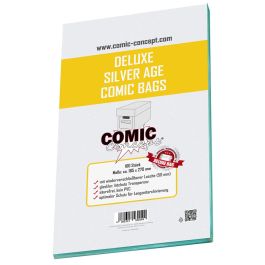 Comic Concept Deluxe Comic Bags Silver Size (100 St.)