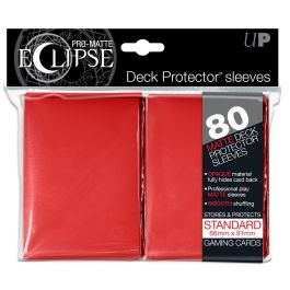 UP Deck Protector PRO-MATTE ECLIPSE Rot (80 St.)