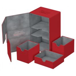 Ultimate Guard Twin Flip-n-Tray Deck Case 160+ XenoSkin Rot