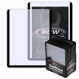 BCW 3 x 4 Inch Topload Card Holder (25 St.) Schwarzer Rand