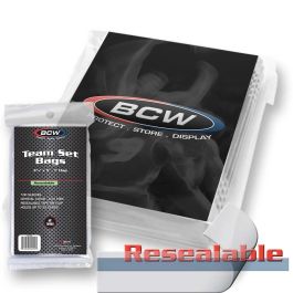 BCW Team Set Bags Resealable (100)