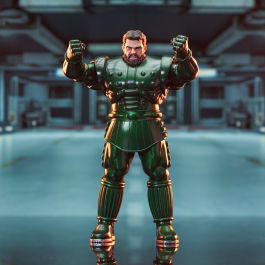 Marvel Select Figur - Titanium Man