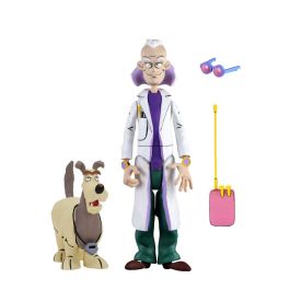 Back to the Future - Toony Classics - Doc Brown mit Einstein Figur