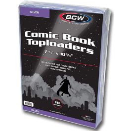 BCW Comic Book Toploaders Silver Size (10 Stück)