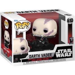 POP! -  Star Wars 40th - Darth Vader Figur (Unmasked)