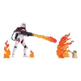 Star Wars - Mandalorian Incinerator Trooper & Grogu - The Vintage Collection