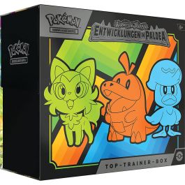 Pokémon Karmesin & Purpur Entwicklungen in Paldea Top-Trainer Box (DE)