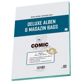 Comic Concept Deluxe Alben/Magazine Bags L (100 Hüllen)