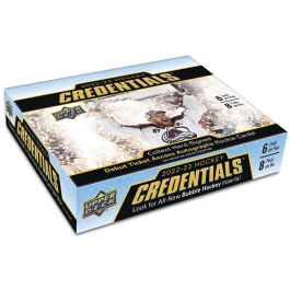 2022-23 NHL Credentials Hockey Hobby Display