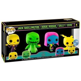 POP! Movie - Nightmare before Christmas Figuren 4er-Pack