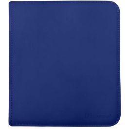 UP 12-Pocket Zippered-Pro-Binder - Blue