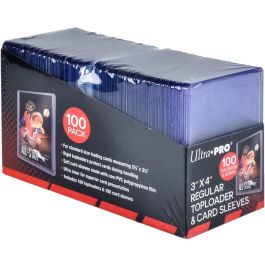 Ultra Pro Regular 3x4-Inch Toploader & Card Sleeves (100)
