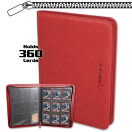 BCW Z-Folio 9-Pocket LX Portofolio Rot