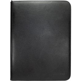 UP 9-Pocket Zippered-Pro-Binder - Black
