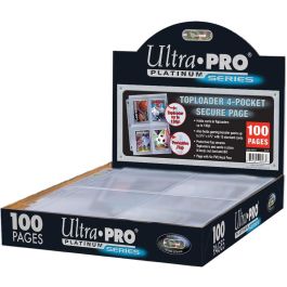 UP Hüllen für 4 Toploader platinum (100 Secure Pages)