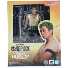 One Piece Netflix - Roronoa Zoro S.H. Figuarts 15cm Figur