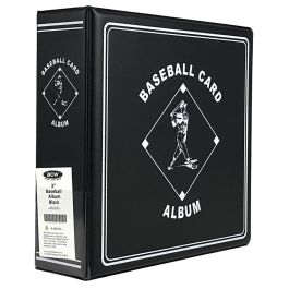 BCW Baseball Album 3-Inch - Ringbuchordner Schwarz