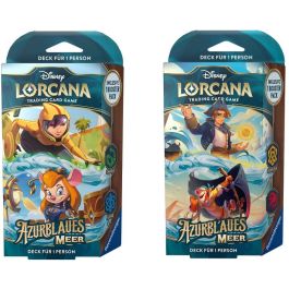 Disney Lorcana 6: Azurblaues Meer - Starter-Deck 2er Set (DE)