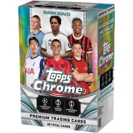 2024-25 Topps Chrome UEFA Club Competitions Value Box