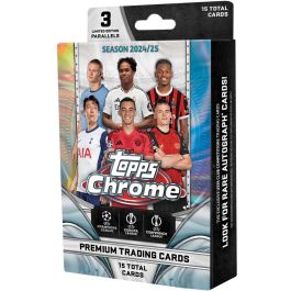 2024-25 Topps Chrome UEFA Club Competitions Hanger Pack