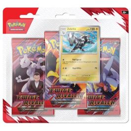 Pokémon KP10 Ewige Rivalen 3-Pack Blister Zebritz (DE)