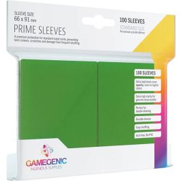 Gamegenic Prime Sleeves Green (100)