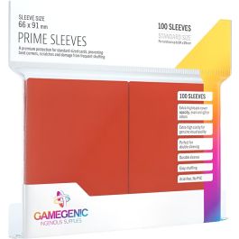 Gamegenic Prime Sleeves Red (100)