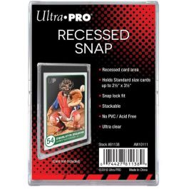 Ultra Pro Recessed Snap Card Holder