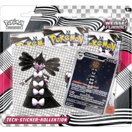 Pokémon Weisse Flammen Tech-Sticker Kollektion Morbitesse (DE)