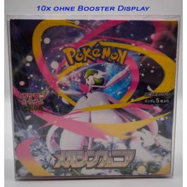 Semi-Rigid Faltboxen - Schutzhüllen für japanische Pokémon Booster Displays (10 Stück)