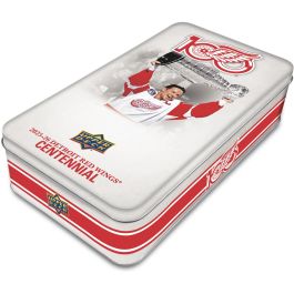 2025-26 NHL Detroit Red Wings Centennial Tin Hobby