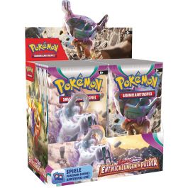 Pokémon KAPU02 Entwicklungen in Paldea 36er Booster Display (DE)