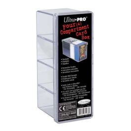 Four Compartment Card Box (transparent)