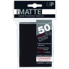 Pro-Matte Sleeves Black (50)