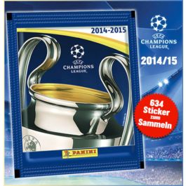 2014-2015 UEFA Champions League Sticker Display