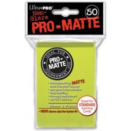 Pro-Matte Sleeves Bright Yellow (50 St.)
