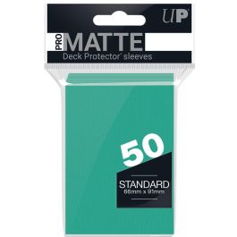 Pro-Matte Sleeves Aqua Türkis (50 St.)