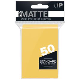 Pro-Matte Sleeves Yellow (50 Hüllen)