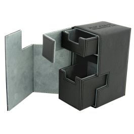 Ultimate Guard Flip n Tray Deck Case 80+ XenoSkin Schwarz