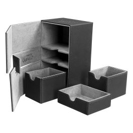 Ultimate Guard Twin Flip-n-Tray Deck Case 160+ XenoSkin Schwarz