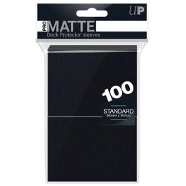 Pro-Matte Sleeves Black - Schwarz (100 Hüllen)