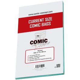 CC Comic Bags Current Size (100 Hüllen)