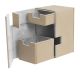 Ultimate Guard Flip-n-Tray Deck Case 100+ XenoSkin Sand